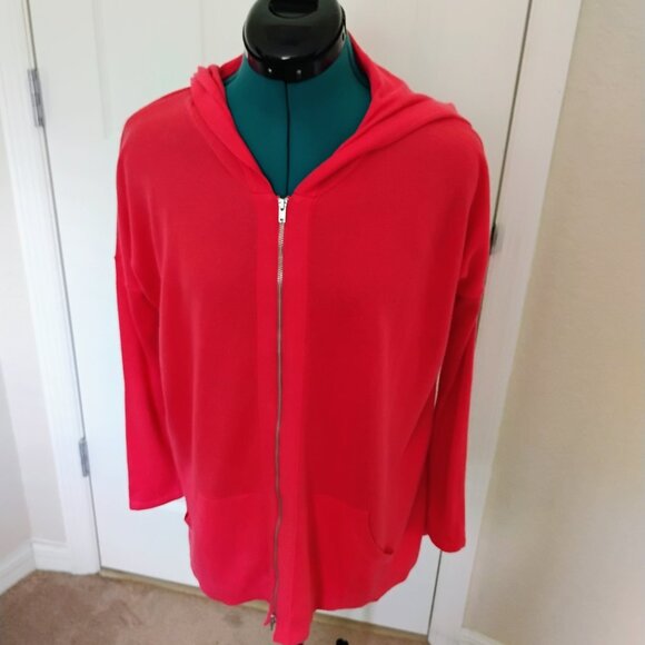 Gabi Jackets & Blazers - Gabi Woman's Red Hoodie size XS